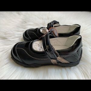 Black Primigi Mary Jane Shoes (EU size 24) NIB